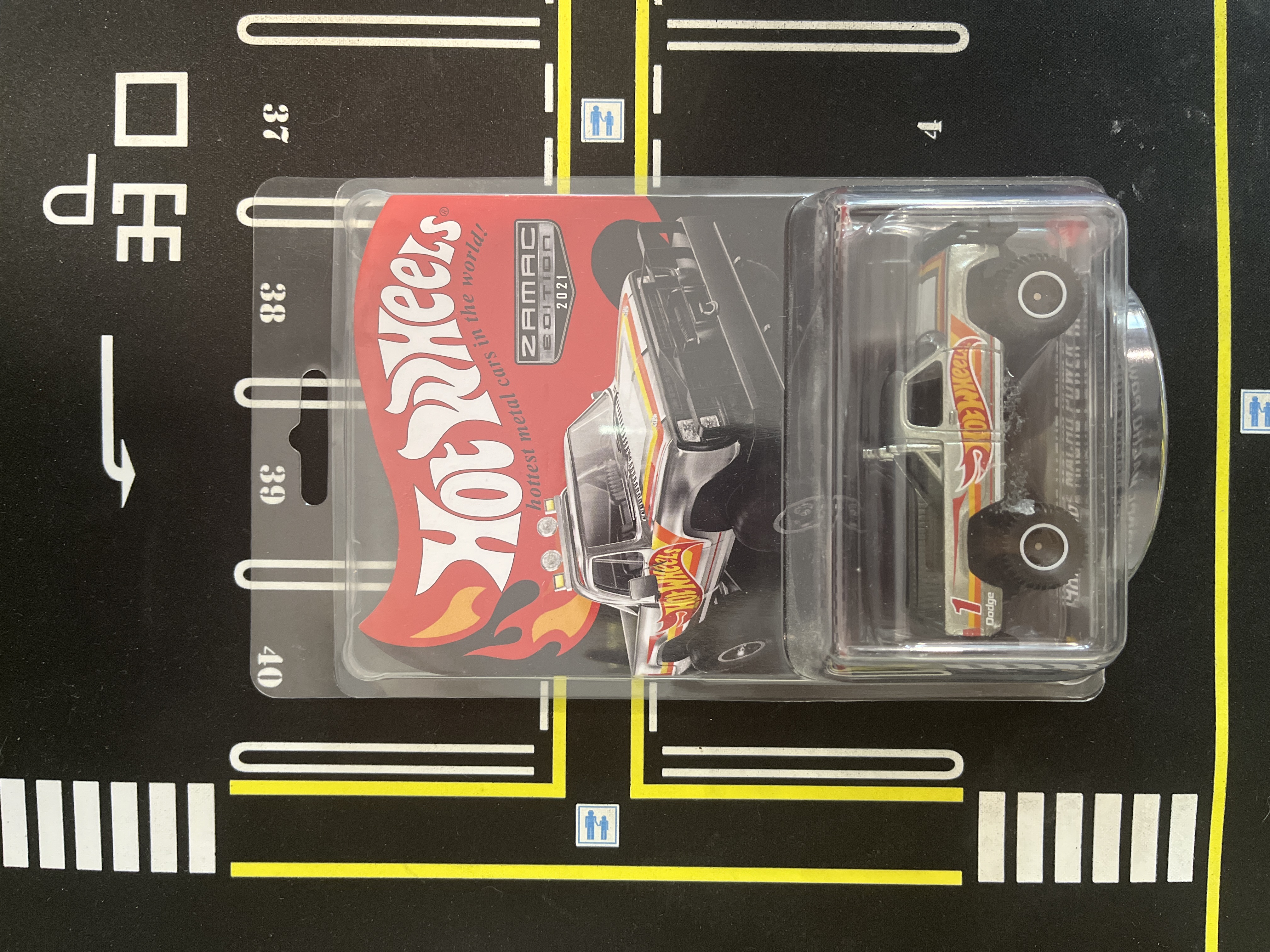 Hotwheels Zamac Edition 2021 1980 Dodge Macho Power Wagon