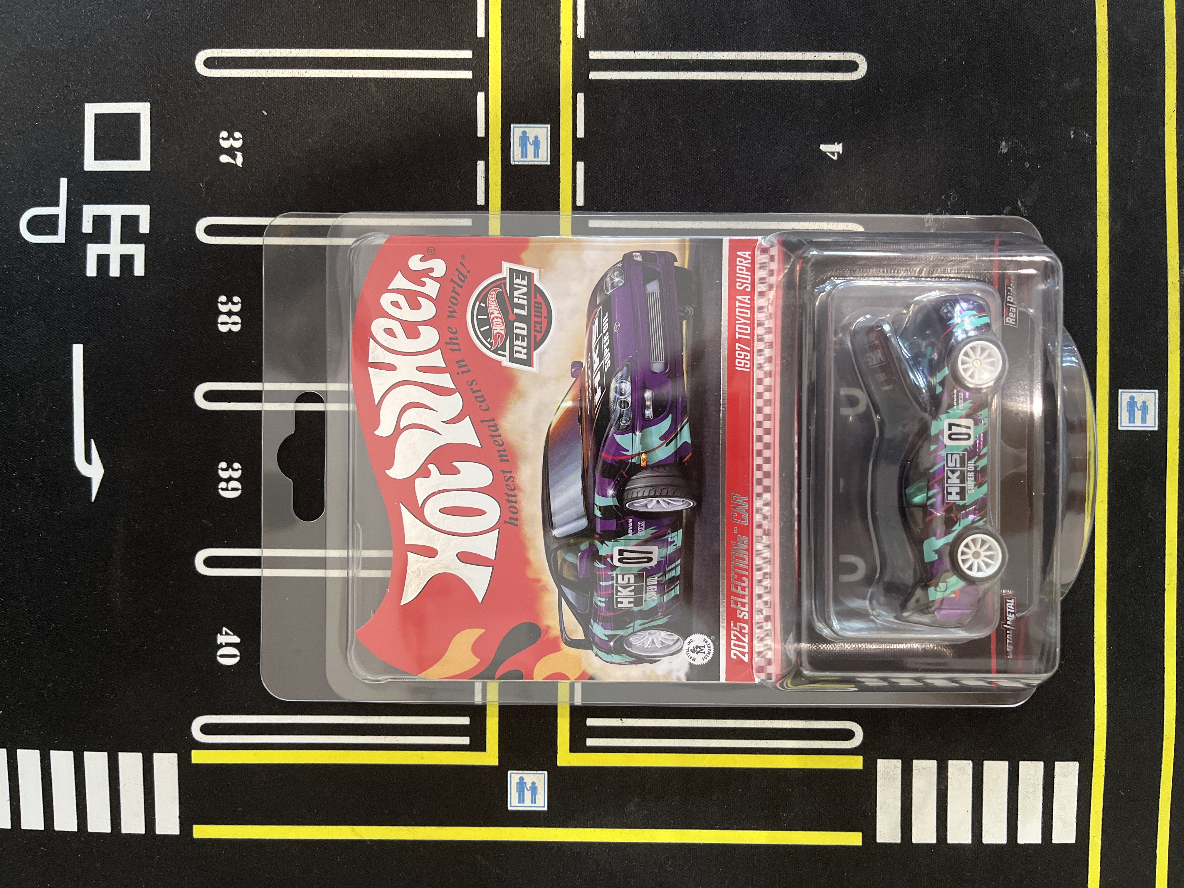 Hotwheels Red Line Club 1997 Toyota Supra HKS
