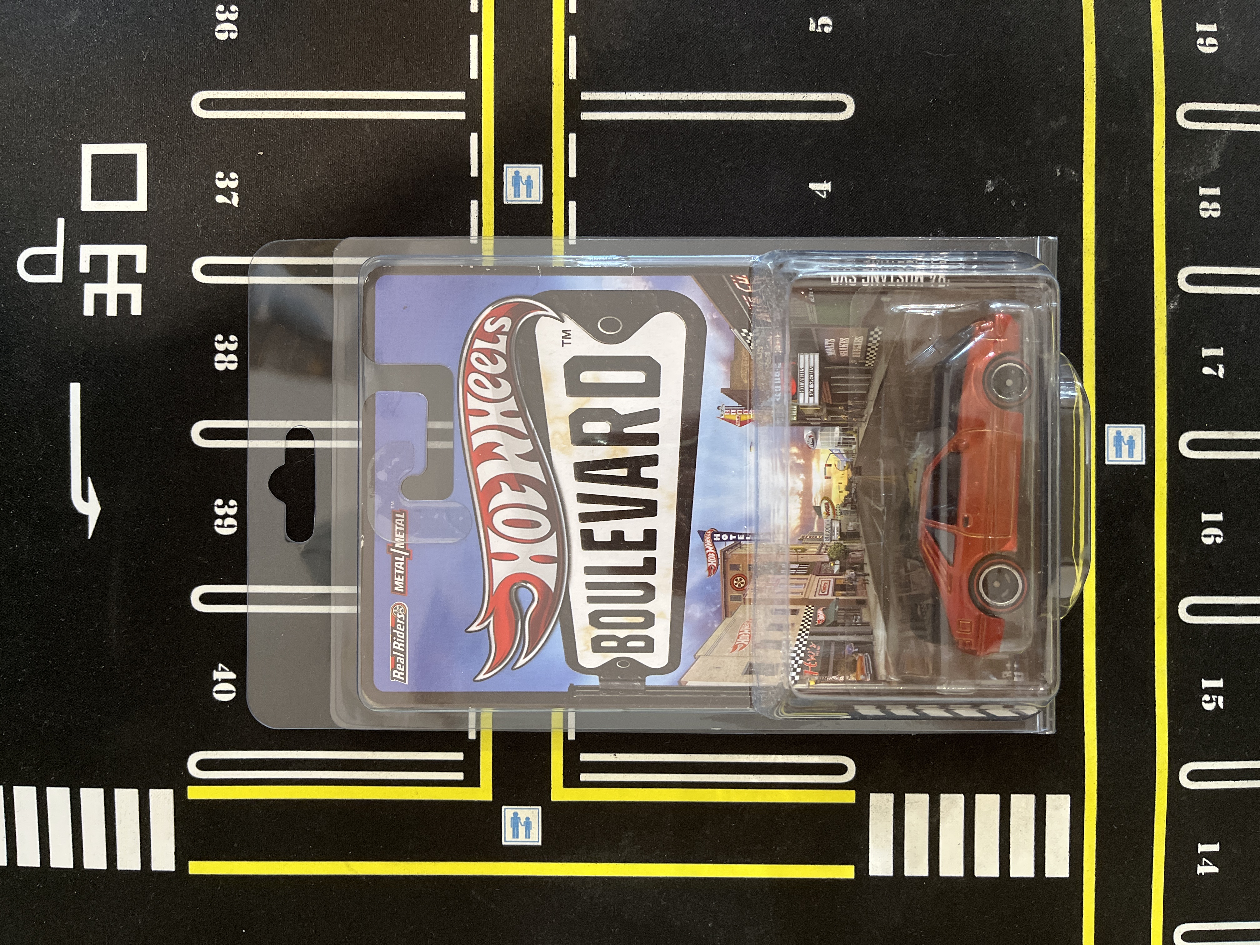 Hotwheels Boulevard ‘84 Mustang SVO Orange