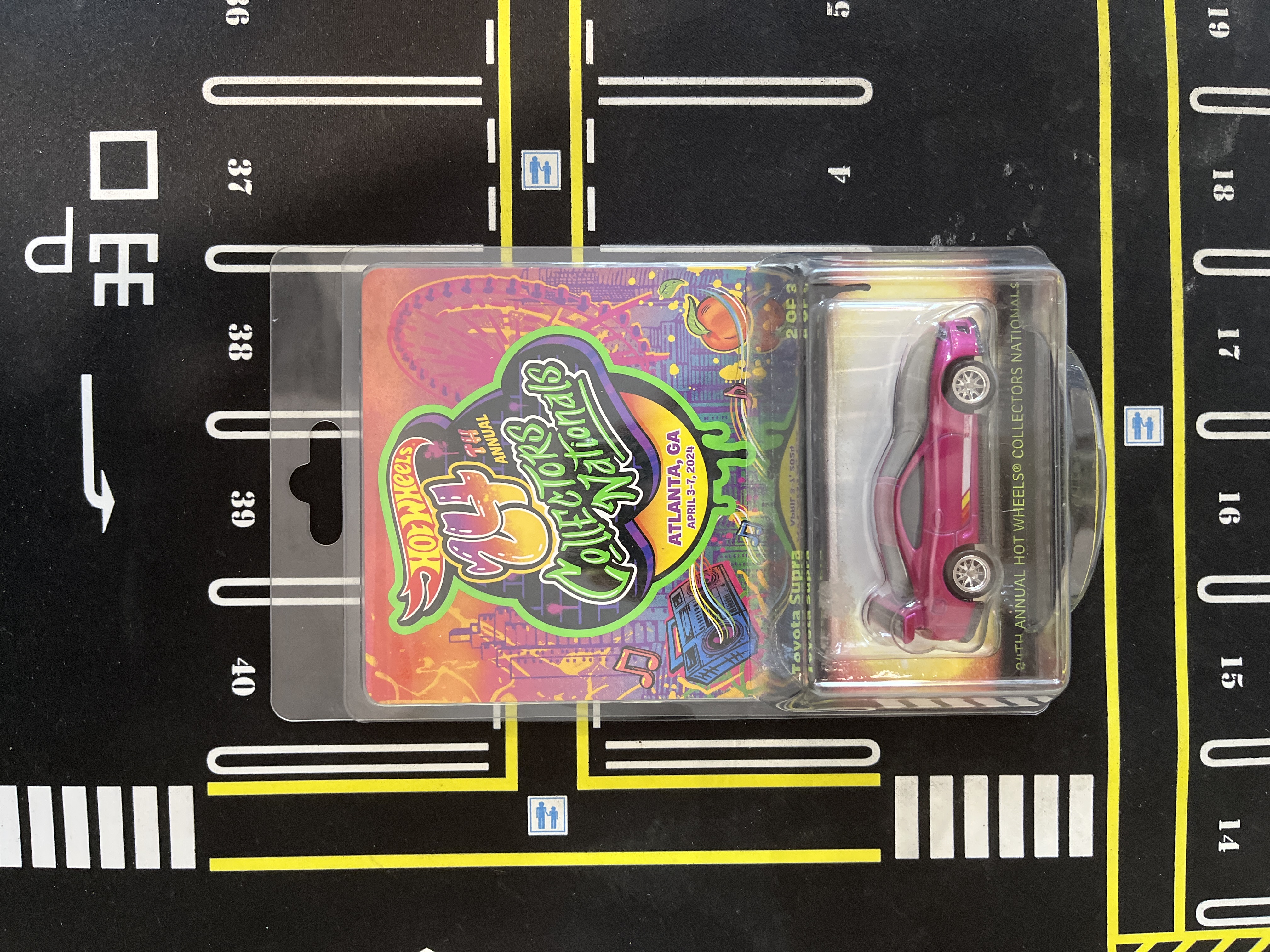 Hotwheels 24th Annual Collectors Nationals Atlanta, GA April 3-7 2024 Toyota Supra Holo