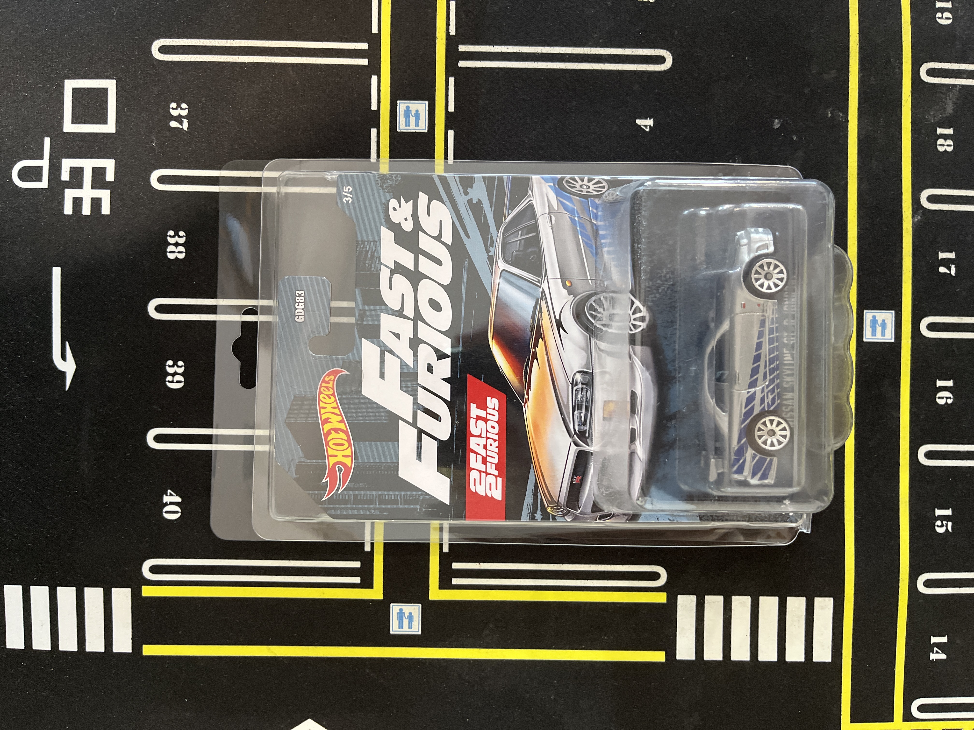 Hotwheels Fast Furious Nissan Skyline GT-R (BNR34)