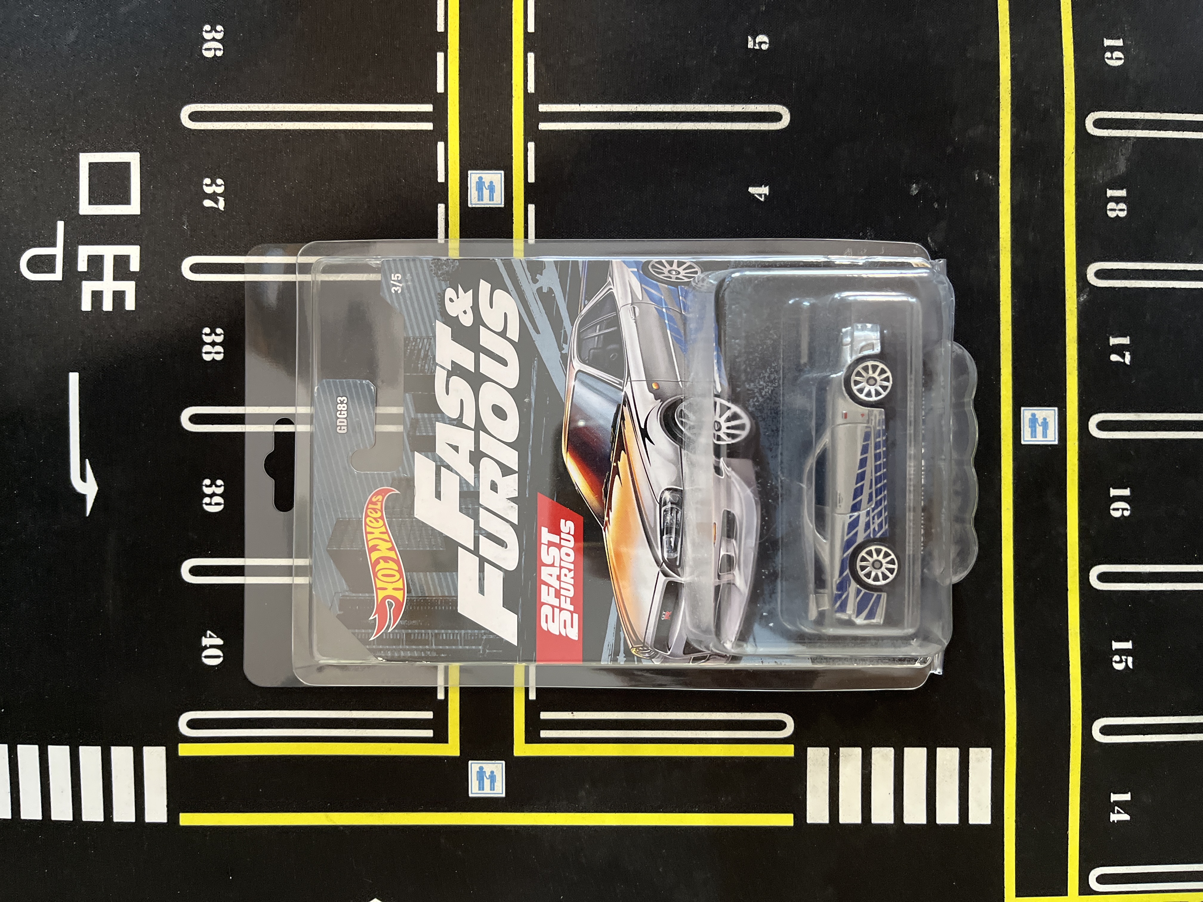 Hotwheels Fast Furious Nissan Skyline GT-R (BNR34)
