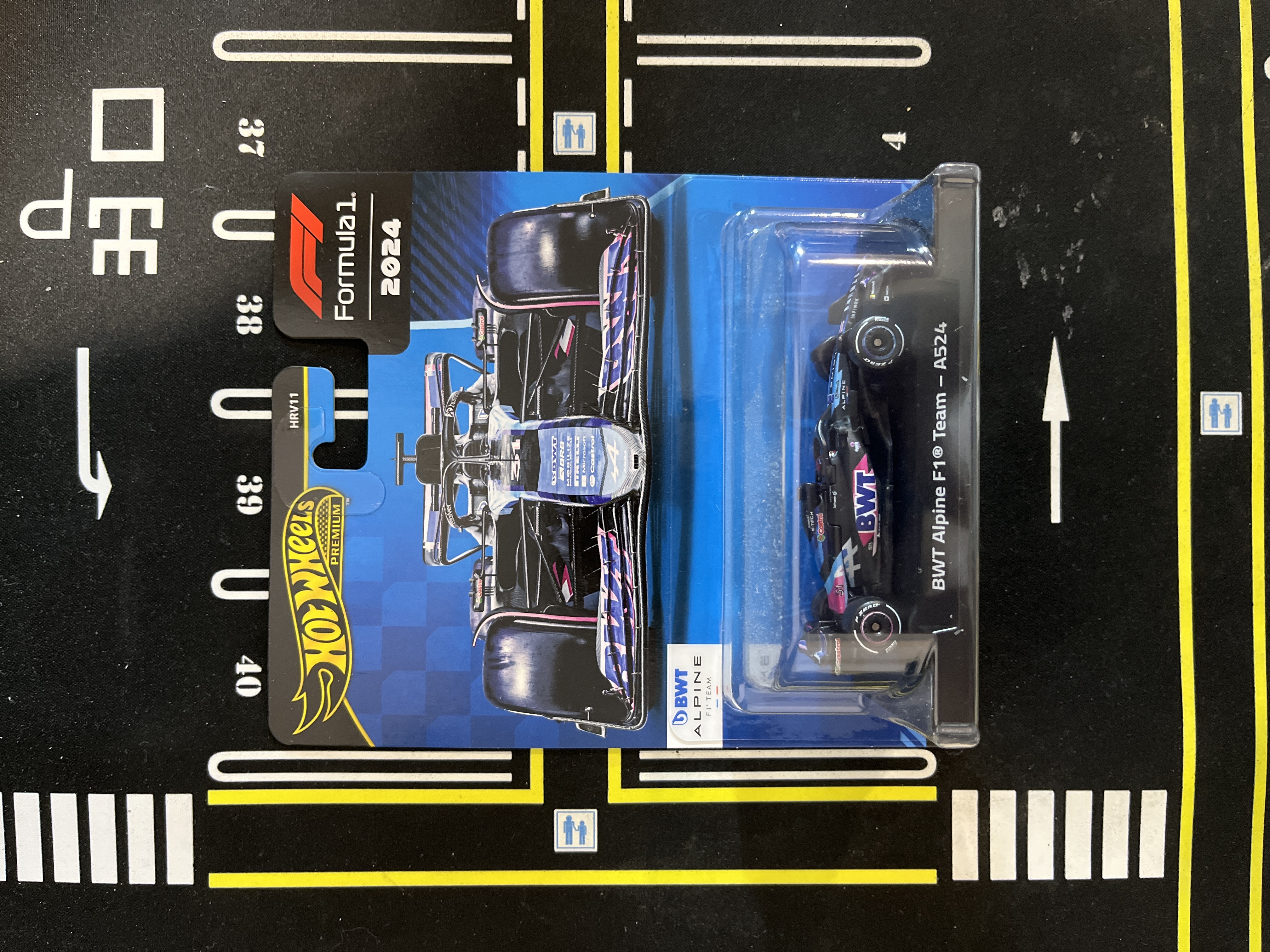 Hotwheels Premium Formula 1 BWT Alpine #31 2024