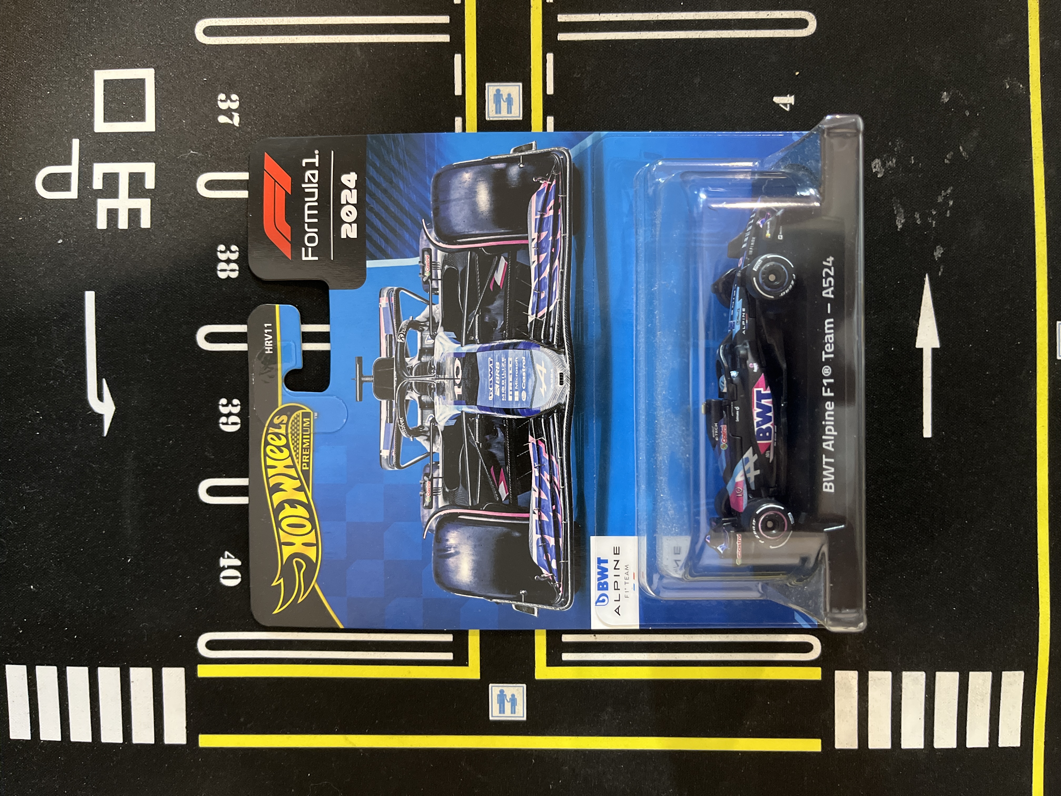 Hotwheels Premium Formula 1 BWT Alpine #10 2024