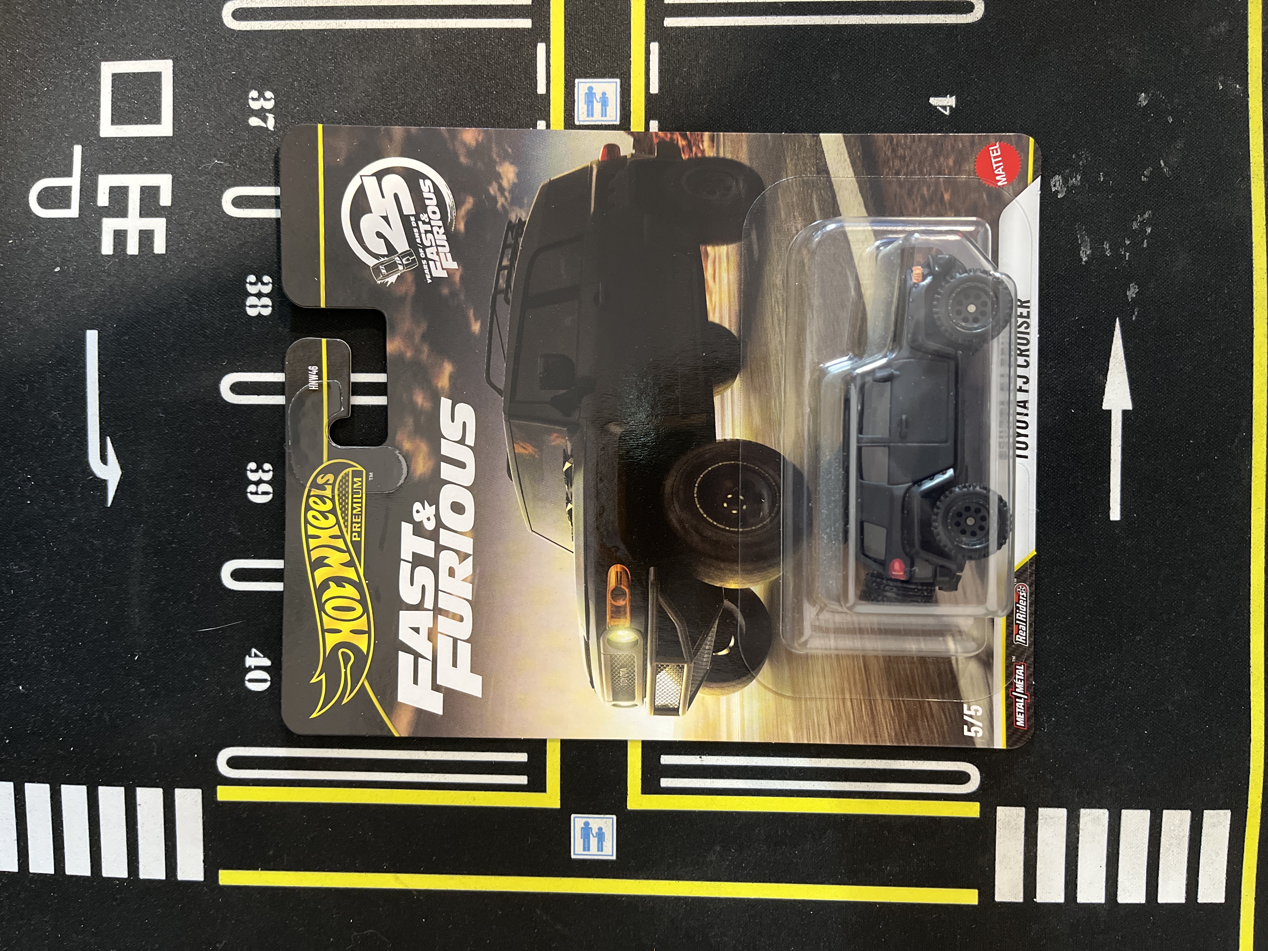 Hotwheels Premium 25th Fast Furious Toyota FJ Cruiser