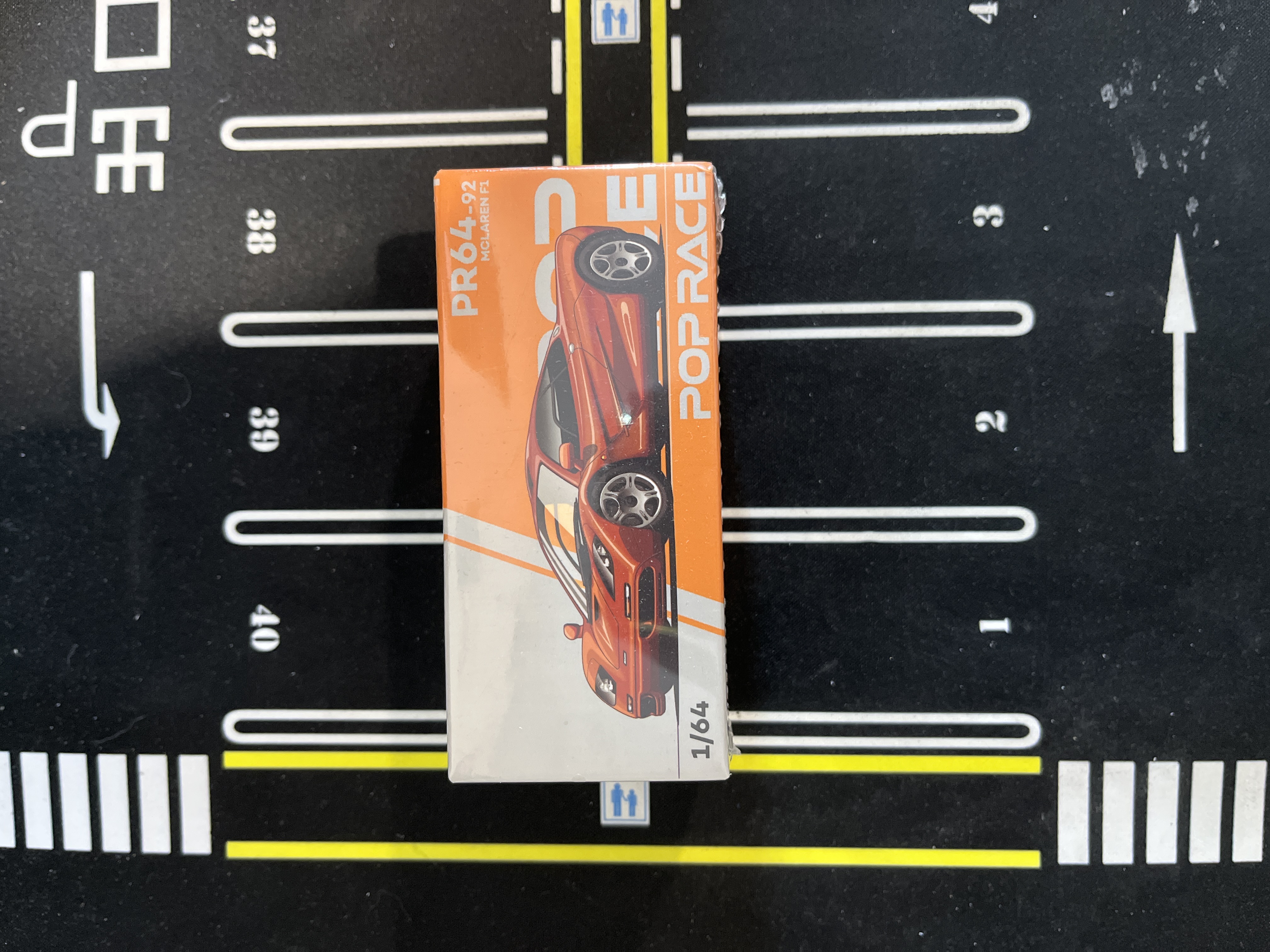 PR64-92 Pop Race Mclaren F1 Orange ( Sealed )