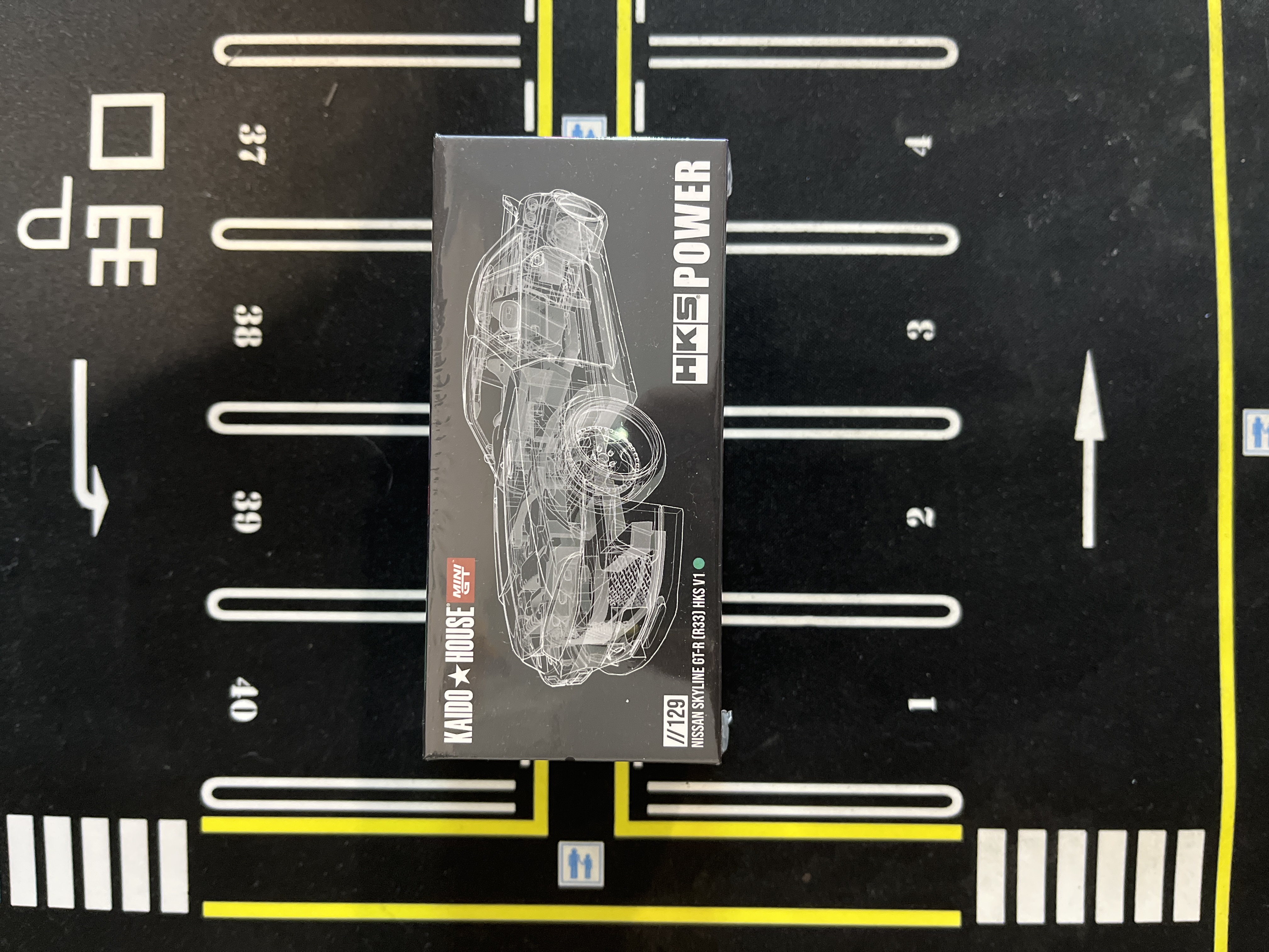 KHMG129 - Kaido House MiniGT Nissan Skyline GTR R33 HKS V1 ( Sealed ) 