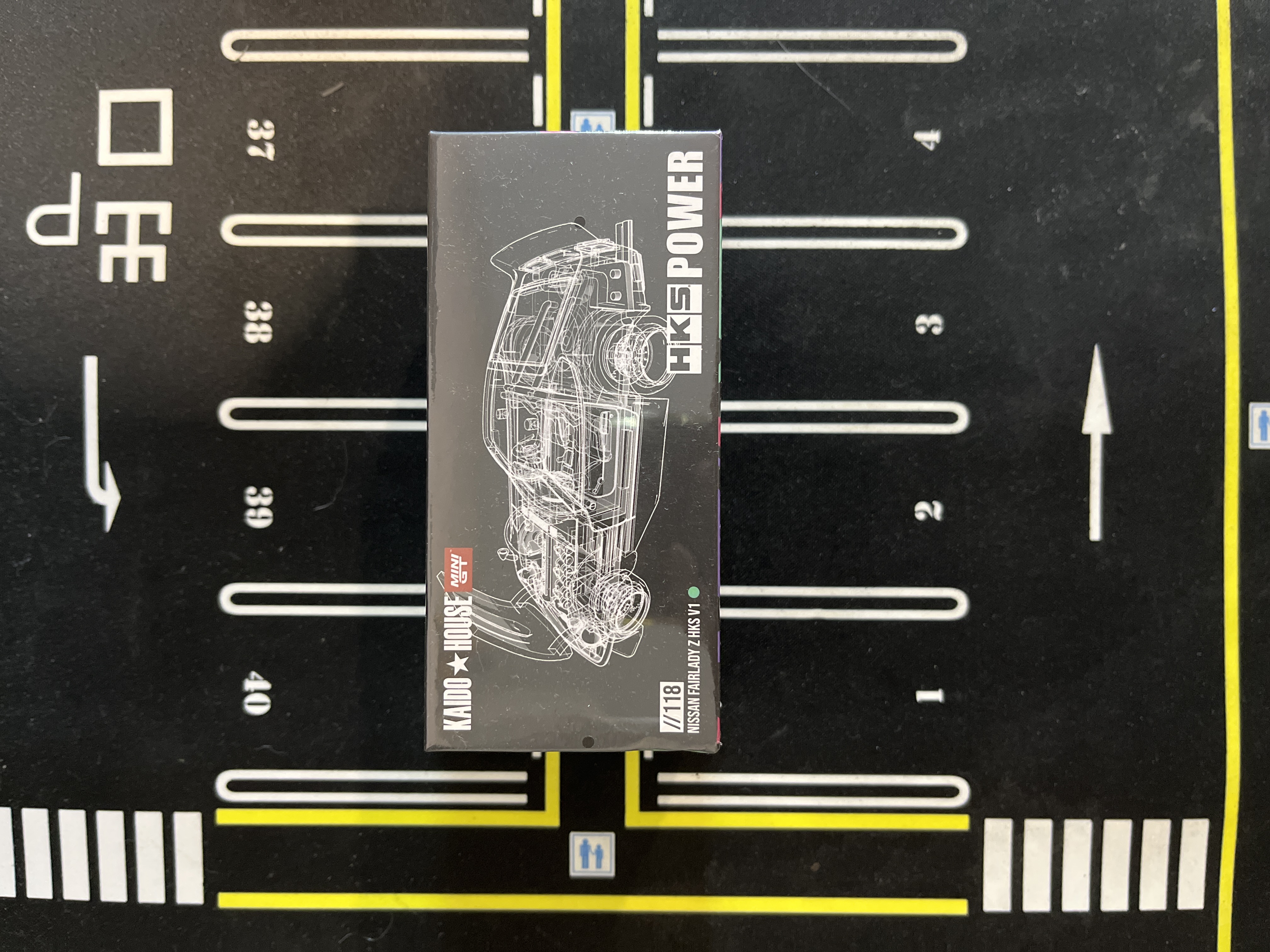 KHMG118 - Kaido House MiniGT Nissan Fairlady Z HKS V1 ( Sealed )