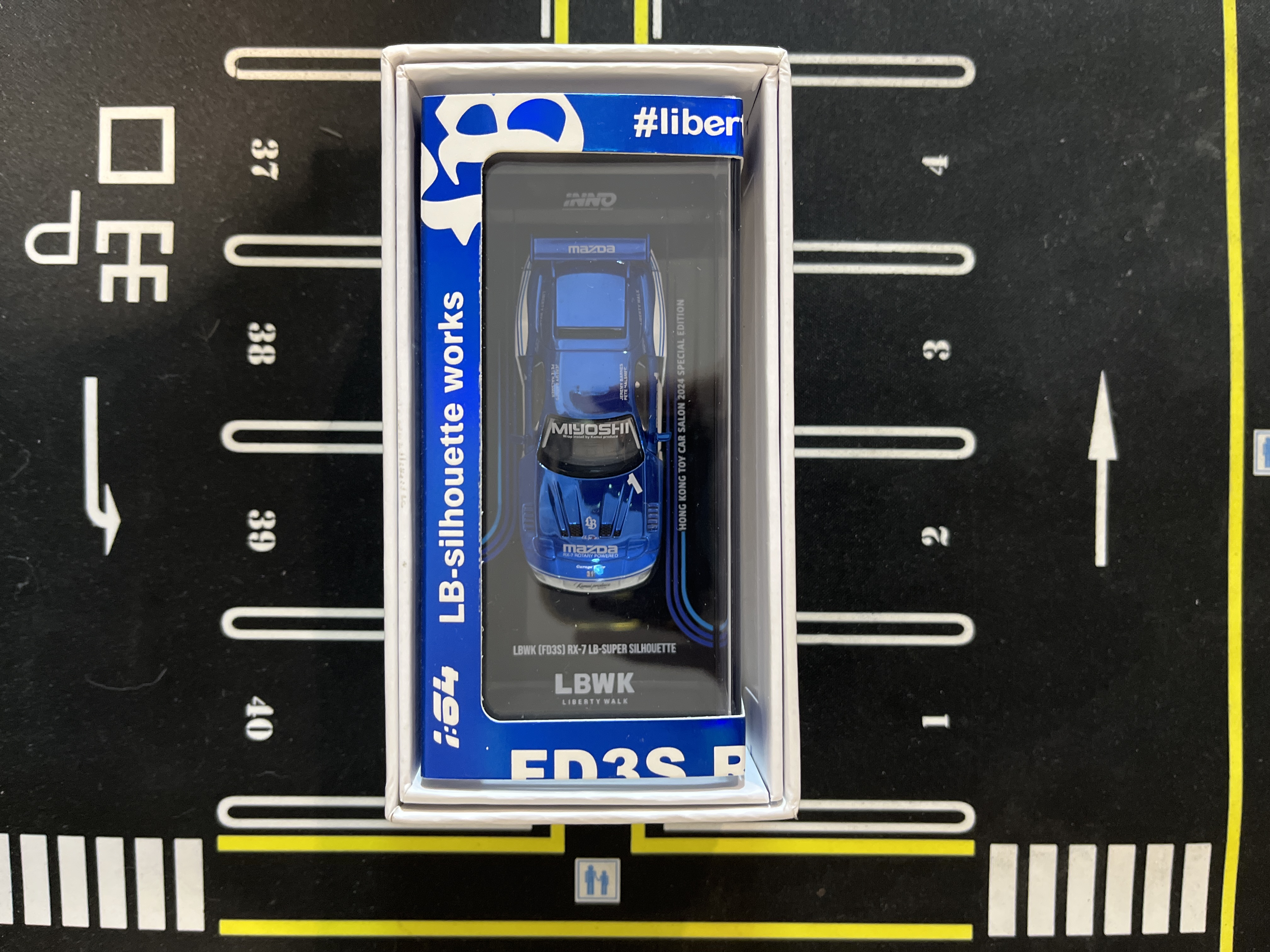 IN64 - Inno64 LBWK RX-7 FD3S LB - Super Silhouette Hongkong Toy Car Salon 2024 Special Edition