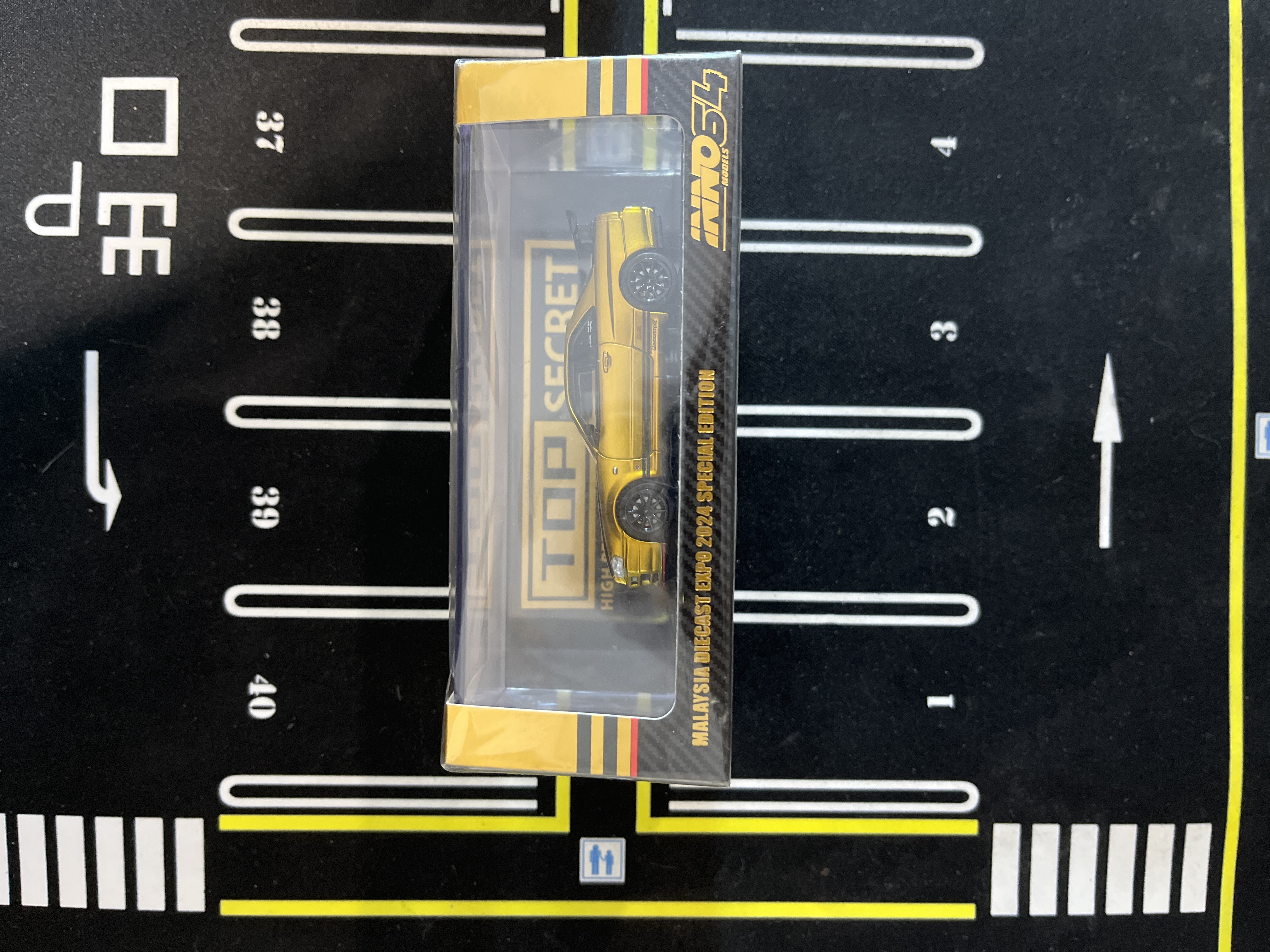 IN64 - Inno64 Nissan Skyline GTR R34 Top Secret Tokyo Auto Salon 2024 Malaysia Diecast Expo 2024 Special Edition ( Sealed )